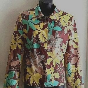 Bianca Nygard | Fashionable  Floral  Print Jacket